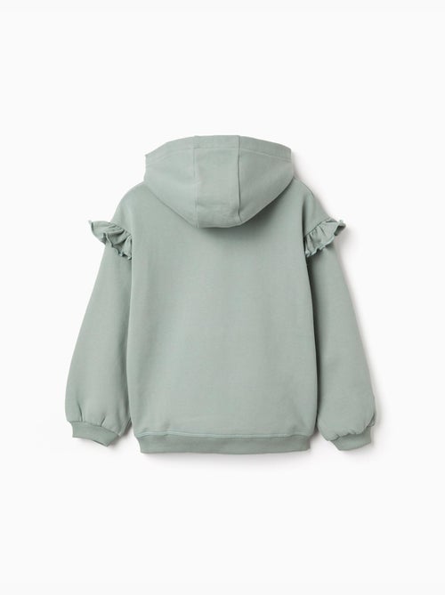 Sudadera perchada con capucha y estampado Stitch y Angel - Kiabi Sudadera perchada con capucha y estampado Stitch y Angel - Kiabi