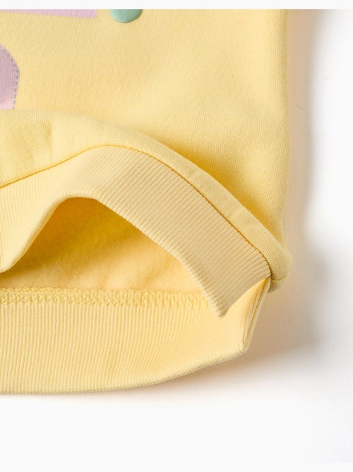Sudadera perchada con corazones estampados - Kiabi