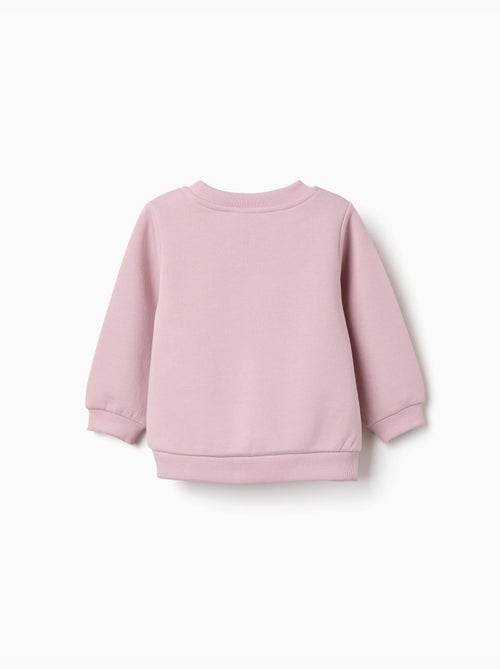Sudadera perchada con corazones estampados - Kiabi Sudadera perchada con corazones estampados - Kiabi