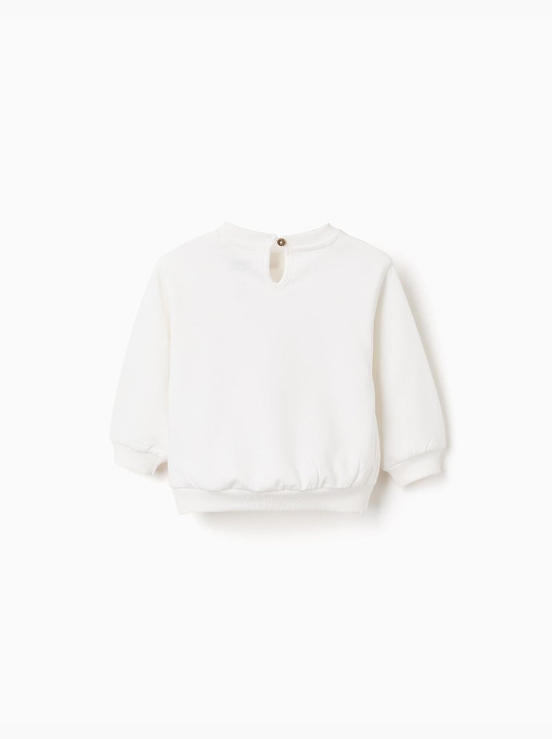 Sudadera perchada con estampado de peppa pig Blanco - Kiabi