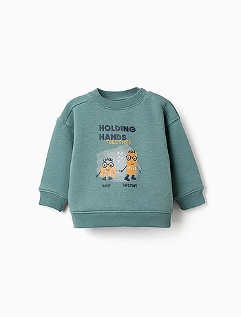 Sudadera perchada con estampado Invisible Dreamers