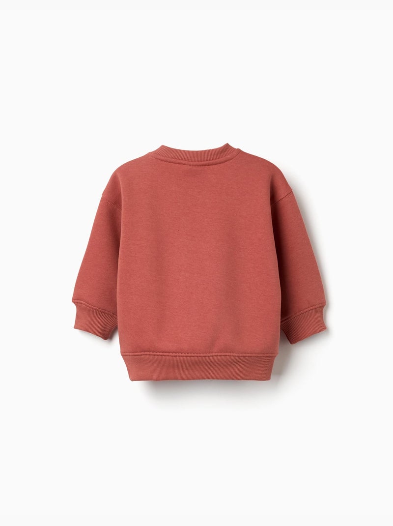 Sudadera perchada con estampado Invisible Dreamers Marrón - Kiabi