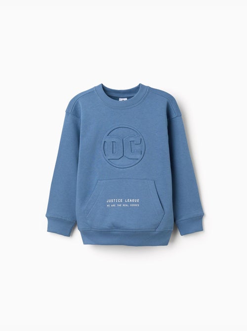 Sudadera perchada con estampados de la Liga de la Justicia - Kiabi