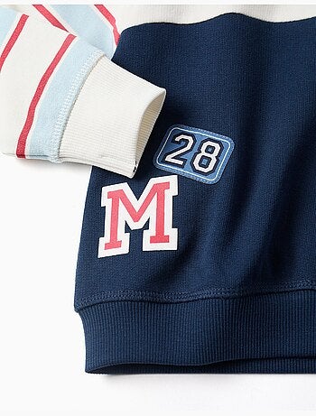 Sudadera perchada con estampados de mickey