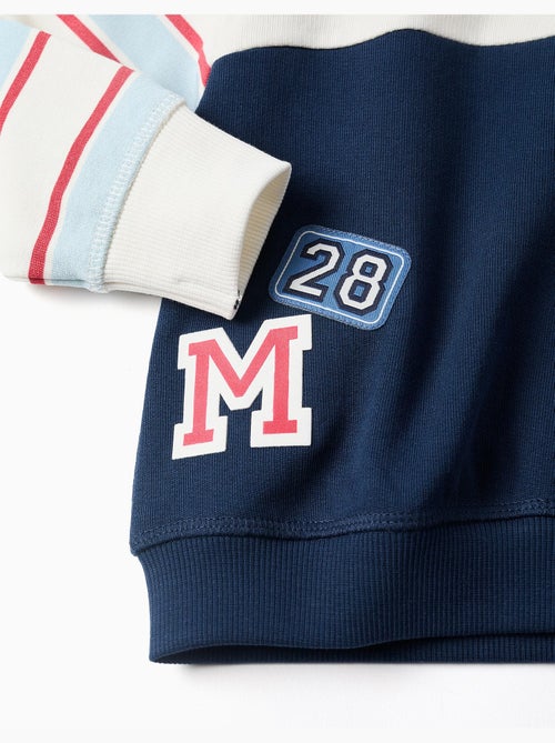 Sudadera perchada con estampados de mickey - Kiabi