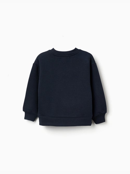 Sudadera perchada con motivo de arte y naturaleza - Kiabi