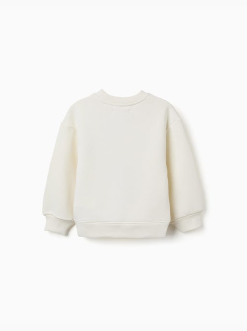Sudadera perchada con motivo de arte y naturaleza - Kiabi