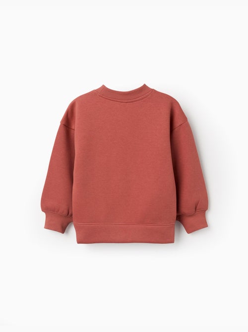 Sudadera perchada con motivo de arte y naturaleza - Kiabi
