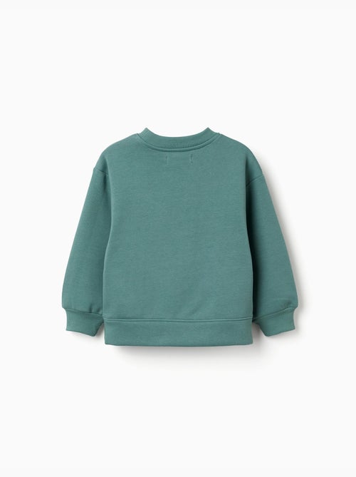 Sudadera perchada con motivo de arte y naturaleza - Kiabi Sudadera perchada con motivo de arte y naturaleza - Kiabi