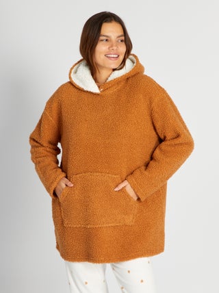 Sudadera pijama tipo borreguito