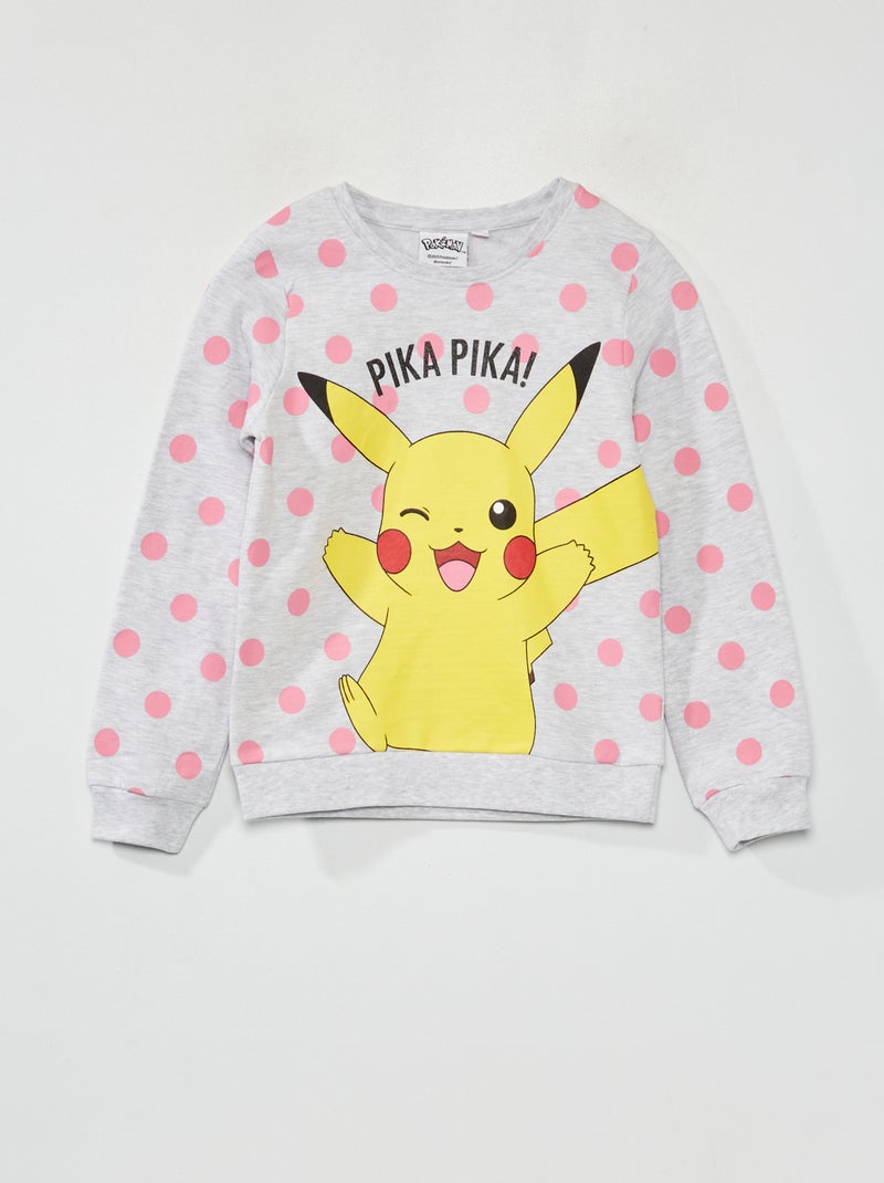 Sudadera 'Pikachu' GRIS - Kiabi