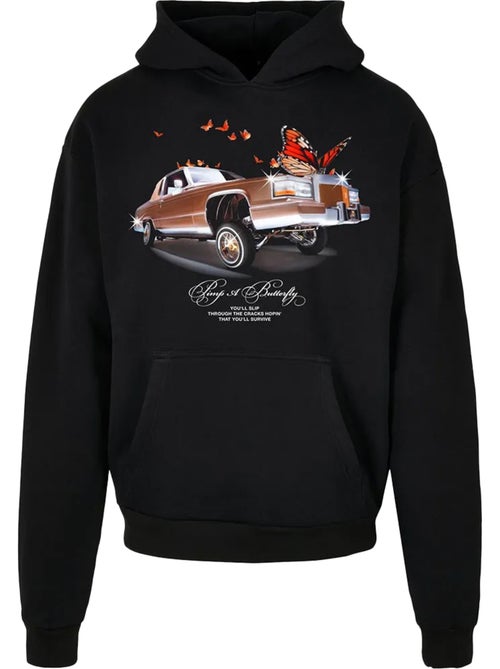 Sudadera pimp a diseño mariposa de pesada para hombre - mister tee - Kiabi