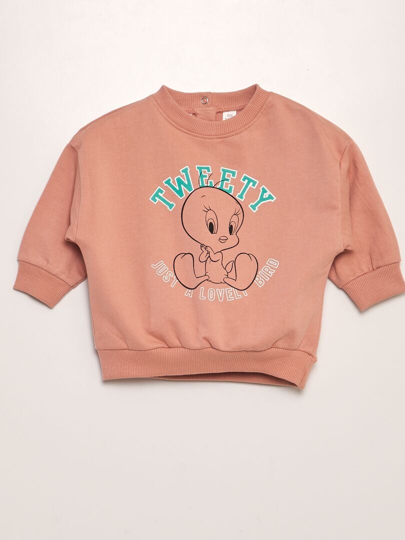 Sudadera 'Piolín' 'Looney Tunes' ROSA - Kiabi