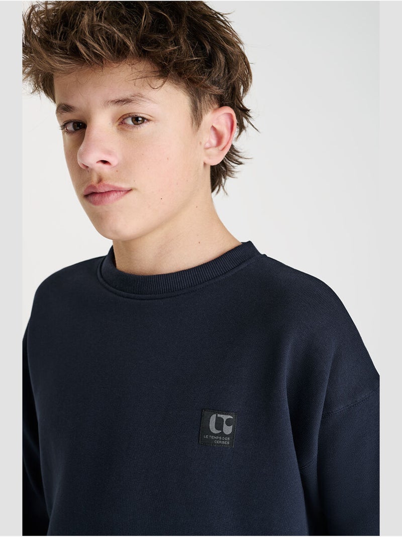 Sudadera PIPOBO Azul - Kiabi