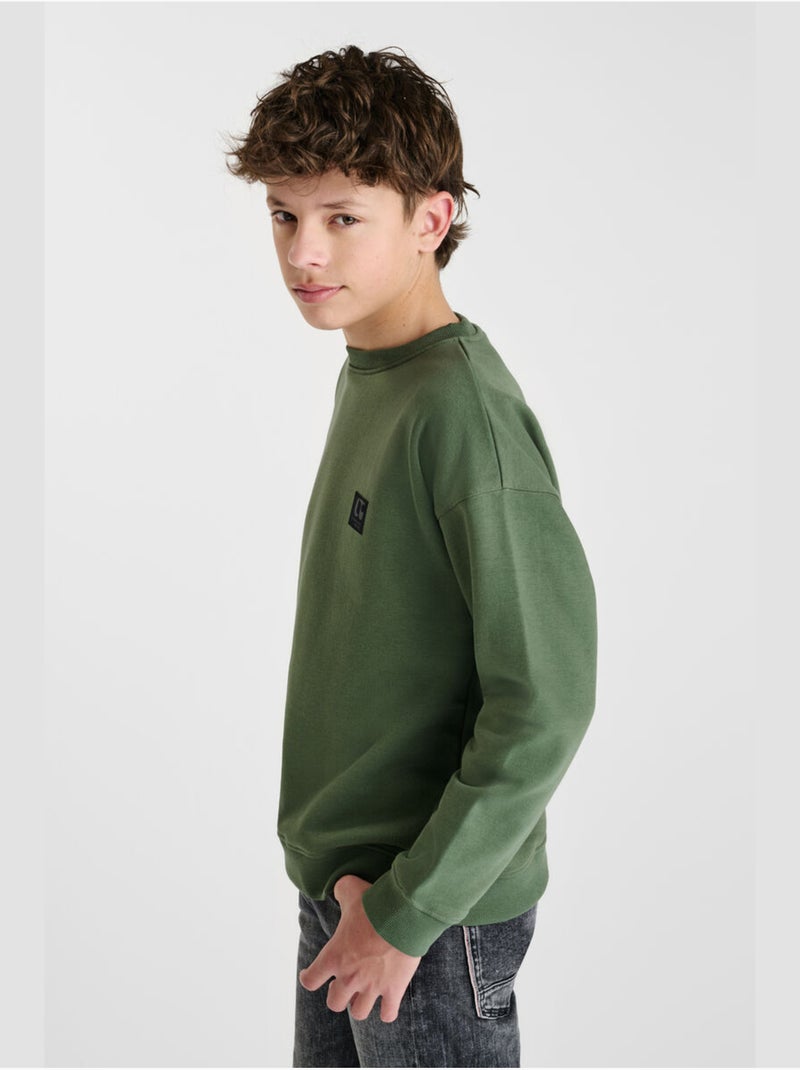 Sudadera PIPOBO Verde - Kiabi