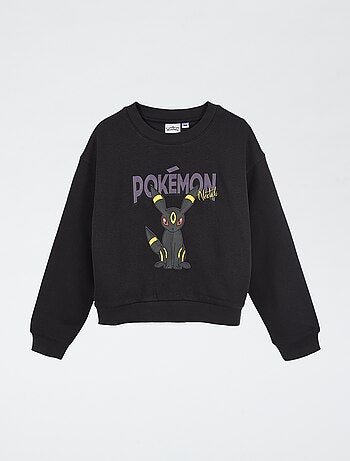 Sudadera 'Pokémon' 'Noctali' en felpa perchada suave y cálida