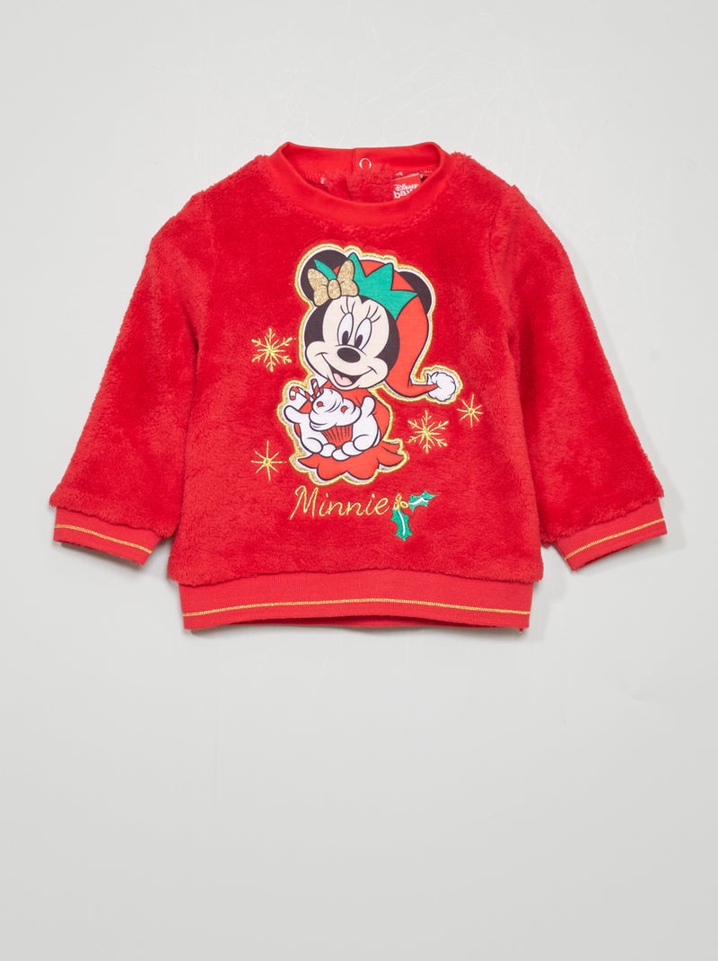 Sudadera polar - rojo rojo - Kiabi