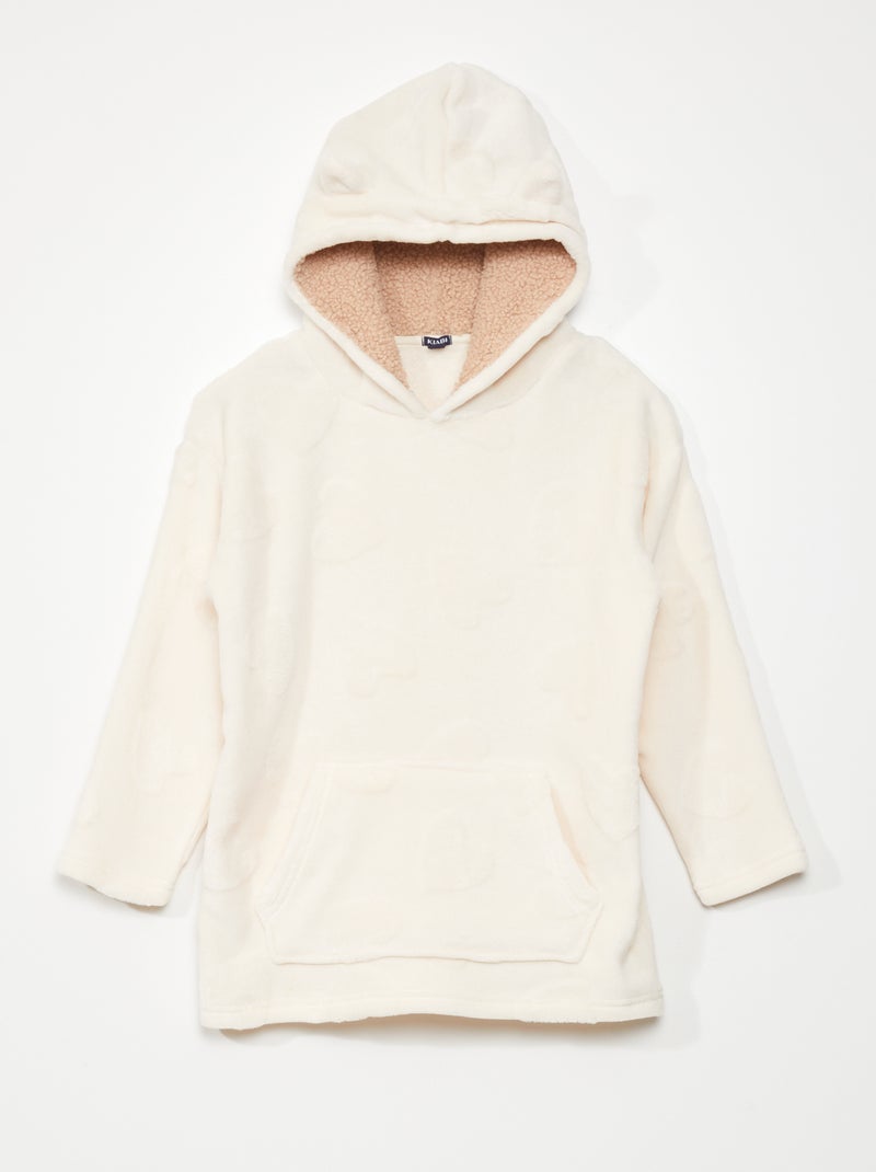 Sudadera polar BEIGE - Kiabi