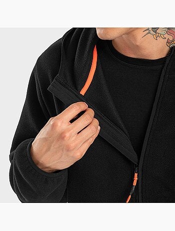 Sudadera polar con capucha hombre esquí y nieve hombre avoriaz