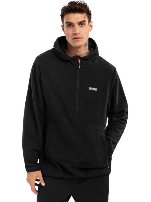 Sudadera polar con capucha hombre esquí y nieve hombre avoriaz - Kiabi