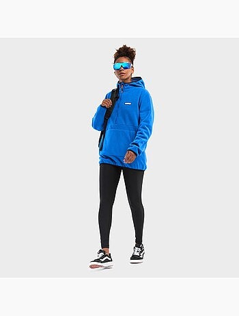 Sudadera polar con capucha mujer esquí y nieve mujer montreux-w
