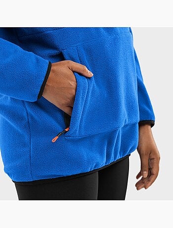 Sudadera polar con capucha mujer esquí y nieve mujer montreux-w