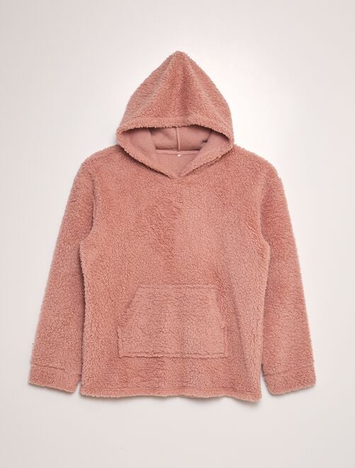 Sudadera polar con capucha - Kiabi