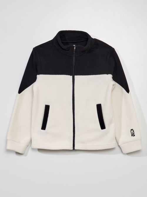 Sudadera polar con cremallera - Kiabi