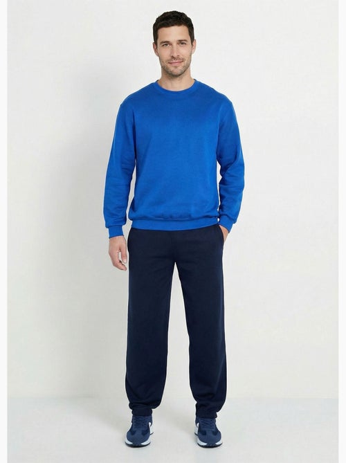 Sudadera polar con cuello redondo - Afibel - Kiabi