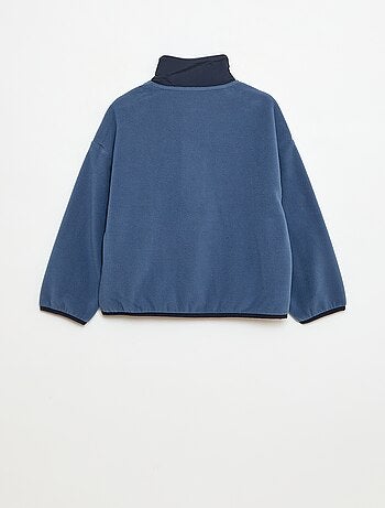 Sudadera polar cuello alto