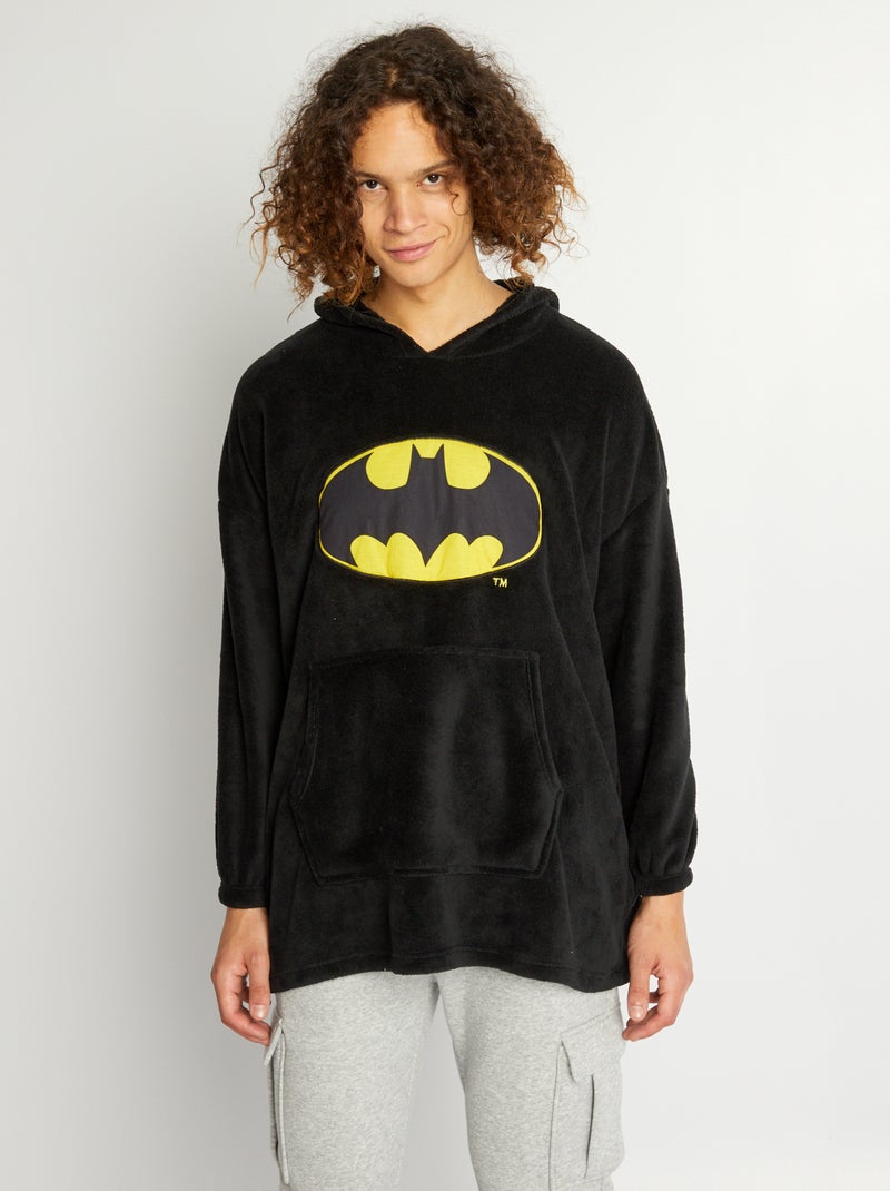 Sudadera polar de pijama 'Batman' NEGRO - Kiabi