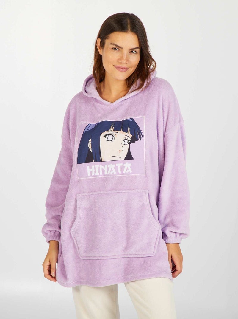 Sudadera polar de pijama 'Naruto' violeta - Kiabi