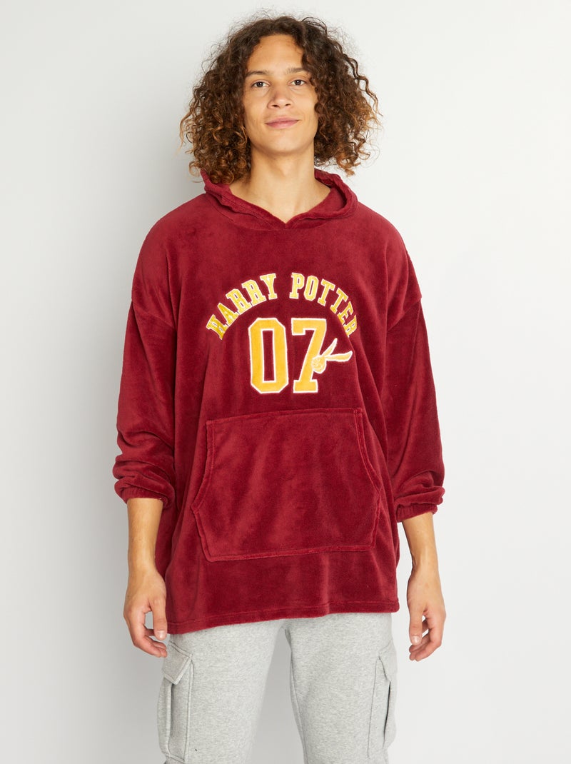 Kiabi Sudaderas Rojas Oversize Sudadera Roja Sudaderas Hombre En - Main Image