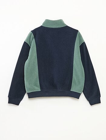 Sudadera polar holgada