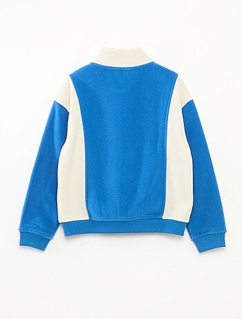 Sudadera polar holgada