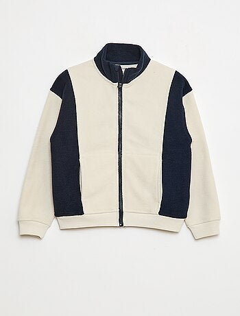 Sudadera polar holgada