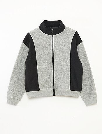 Sudadera polar holgada