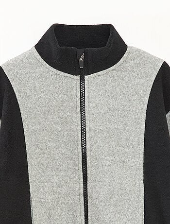 Sudadera polar holgada