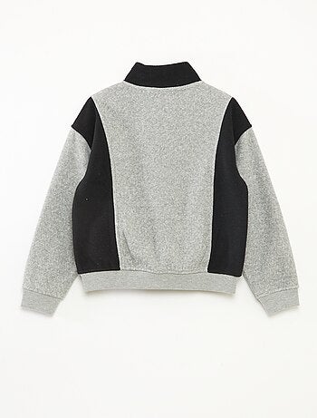Sudadera polar holgada