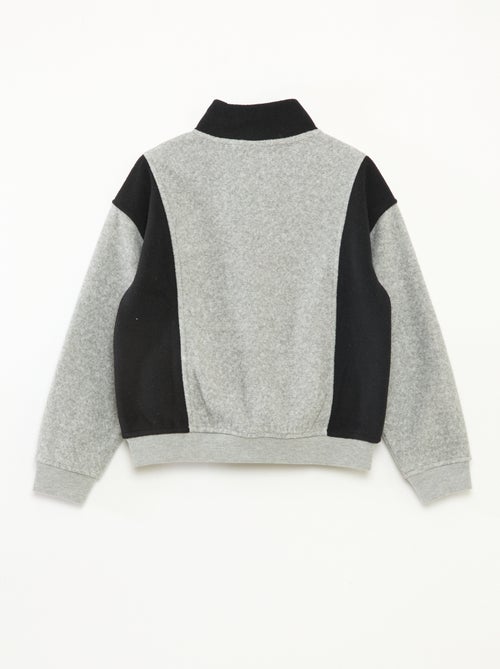 Sudadera polar holgada - Kiabi