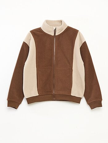 Sudadera polar holgada
