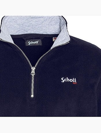 Sudadera Polar Hombre Schott con