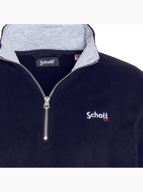 Sudadera Polar Hombre Schott con - Kiabi