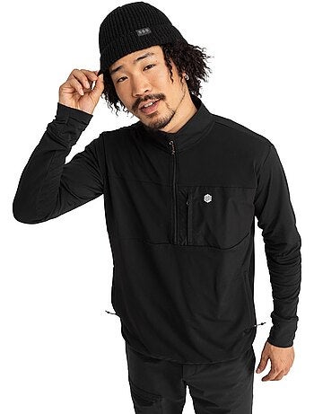 Sudadera polar montaña hombre senderismo hombre platte