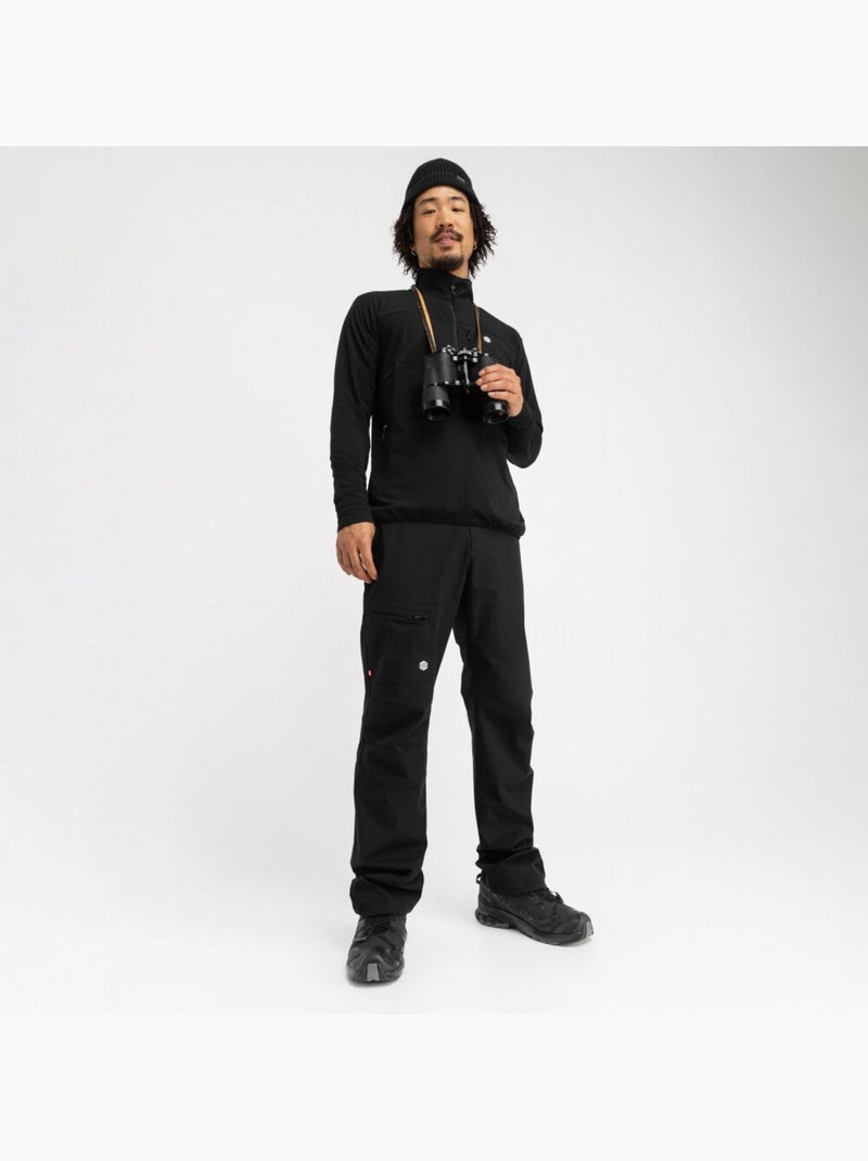 Sudadera polar montaña hombre senderismo hombre platte Negro - Kiabi