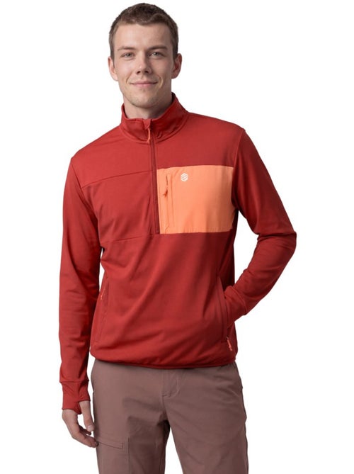 Sudadera polar montaña hombre senderismo hombre platte - Kiabi Sudadera polar montaña hombre senderismo hombre platte - Kiabi