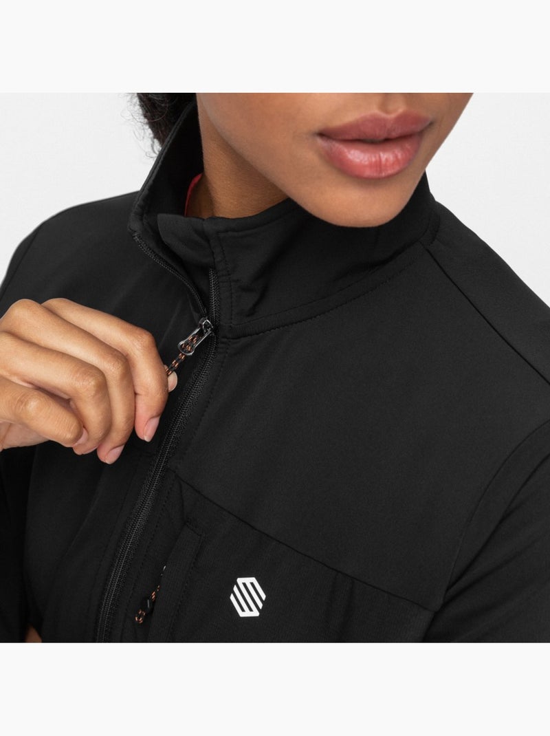 Sudadera polar montaña mujer senderismo mujer symbol Negro - Kiabi