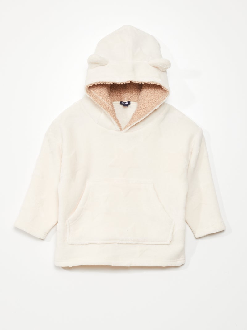 Sudadera polar muy suave BEIGE - Kiabi