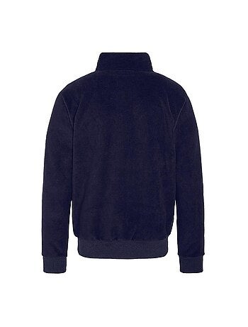 Sudadera polar para hombre Schott Half Zipped