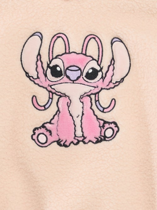 Sudadera polar 'Stitch' con capucha con orejas - Kiabi